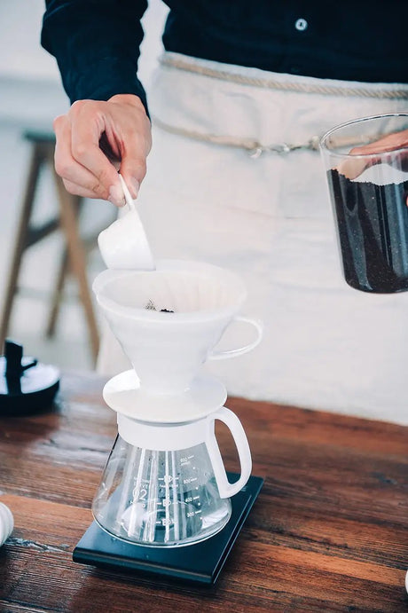 Hario V60 Coffee Filter Papers - Size 02 - White (40 pack) - KOTA Coffee